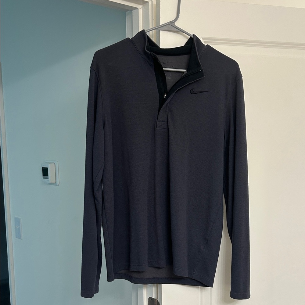 Nike Black Quarter-Zip Pullover